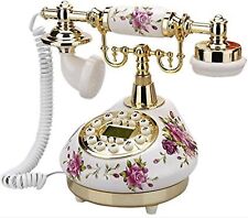 Retro Vintage Antique Telephone Old Fashioned Push Button dial Home Decor picture