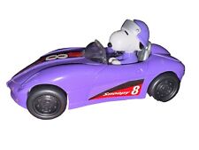 New Galerie Peanuts Snoopy #8 Purple Race Car Plastic with Candy Sealed picture