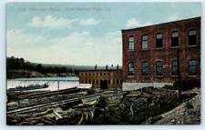 EAST MILLINOCKET, Maine ME ~ GREAT NORTHERN PAPER 1910 Penobscot County Postcard picture