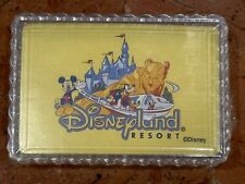 DISNEYLAND RESORT DISNEY MALAYSIA VINTAGE PLAYING CARDS COMPLETE SEALED BOX NEW picture