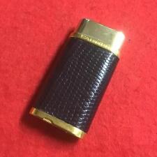 CARTIER Gas Lighter Ignition Confirmed Swiss Made Gold x Black no Case picture