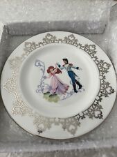 Signed - Disney English ladies Plate - Ariel’s Wedding picture