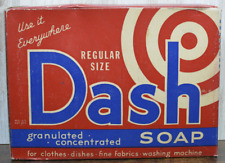 RARE 1930's Dash Granulated Concentrated Soap Detergent 2 LB Box Unopened picture