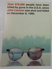 Yoko Ono ~ John Lennon Promo Postcard ~ Bloody Glasses ~ Mint condition ~ c2000 picture
