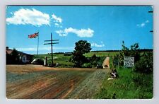 Moncton New Brunswick-Canada, Magnetic Hill, Antique, Vintage Postcard picture