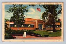 Canton OH-Ohio, W.H.B.C. Broadcasting Station, Antique Vintage Souvenir Postcard picture