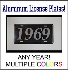 1969 LICENSE PLATE Compatible with FORD CHEVROLET MUSCLE CAR HOT ROD YEAR picture