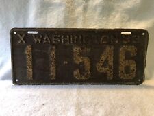 Vintage 1933 Washington License Plate picture