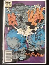 Hulk #345 (Marvel) Newsstand Signed Peter David picture