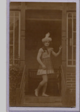 Real Photo Postcard RPPC - Man as Woman Crossdressing Possible Gay Interest picture