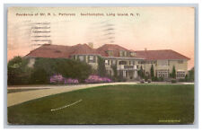 Home Of R.L. Patterson, Southampton Long Island New York NY Postcard picture