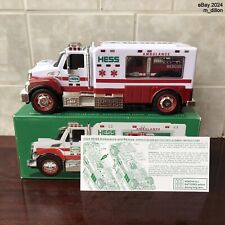 2020 Hess Ambulance & Rescue Toy Truck in Original Box with Card -  picture