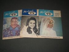 1969-1973 MIDWEST COMPLETE TV PROGRAMS LOT OF 3 ISSUES - O 2688 picture