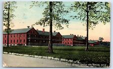 Postcard Fort Brady, Sault Ste Marie, Michigan 1914 J188 picture