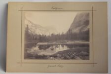 California Yosemite Valley Mirror Lake Salt Paper Photograph (57832) picture