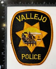 VINTAGE OBSOLETE Vallejo CA California Police Patch picture