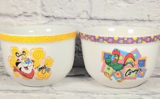 Vintage Kellogg's Corny the Rooster & Tony the Tigar Ceramic Cereal 2002 picture