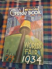 Vintage 1934 World’s Fair Official Guide Book picture