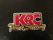 KRC Power Steering decal sticker nascar hot rod arca tilton nhra racing race car picture