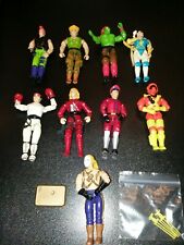 Street Fighter 2 Figure LOT Dhalsim Goro Reptile M. Bison G.I JOE 1993 Vintage A picture