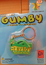 GUMBY - Clayboy Key Chain  MF'd 2002 - A Friend to Everyone - Ages 3+ - NJ Croce picture