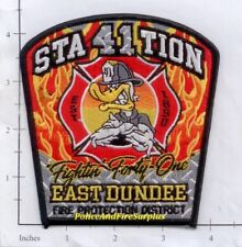 Illinois - East Dundee Station 41 IL Fire Dept Patch - Fightin' Forty One picture