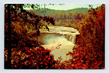 Vintage 5.5 x 3.5 in postcard unposted Cumberland Falls Corbin, Kentucky picture