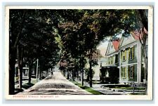 1918 Prospect Street View, Newport, Vermont VT Antique Posted Postcard  picture