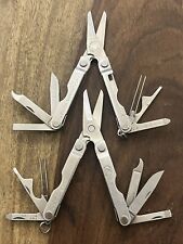 LEATHERMAN Micra Multi-Tool Knife Sharp Scissors Work Excellent Cond. (Lot Of 2) picture