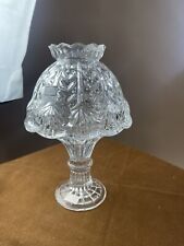 Vintage Fifth Avenue Crystal Portico Fairy Lamp Candle Holder Light Germany 9.5” picture