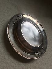 Vintage Cornwall EPNS WMM 3811 Silver plated Oval Covered Serving Bowl 11.5