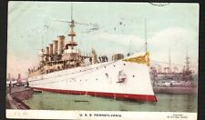 Postcard USS Pennsylvania c1909  picture