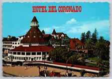 Postcard Hotel Del Coronado San Diego California CA Deckle Edge 6x4 in picture