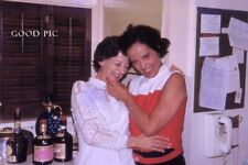 #SM20-Vintage 35mm Slide Photo- Two Happy Women - 1970 picture