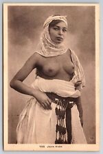 Scenes Mauresque Nude Moorish Arab Woman Vintage Ethnic Postcard French Algeria picture