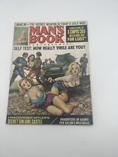 Man’s Book Vintage Magazine Periodical Collectible August 1967 picture