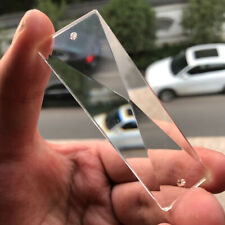 2PC Fengshui Irregular Prism Crystal Hanging Suncatcher Glass Pendant Chandelier picture