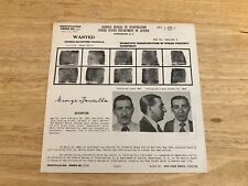Vintage FBI Wanted Poster Mailer April 1950 George Salvatore Faucella picture