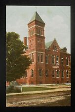 1908 High School Westbrook ME Cumberland Co Postcard Maine picture