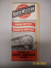 Chicago & Northwestern System Public Timetables  March 1953 picture