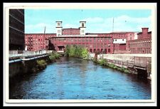Lowell Massachusetts Mills Concord and Merrimack Rivers Postcard   pc199 picture