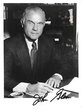 John Glenn Signed Photo with Auction House Letter of Authenticity. picture