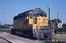 Duplicate Train Slide Union Pacific  GP-30 #859  08/1983 Goodland Kansas picture