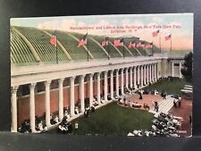 Postcard Syracuse NY - Manufacturers and Liberal Arts Buildings NY State Fair picture