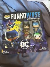 Funko Pop Funkoverse Strategy Game Batman Batgirl  Joker  Harley Quinn DC #100 picture