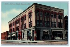 c1910's Andrews Block Building Scene Street Kearney Nebraska NE Antique Postcard picture