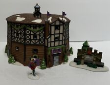Dept 56 THE OLD GLOBE THEATRE Dickens Village Christmas Historical Landmark picture