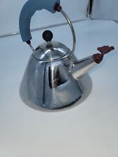 Classic Alessi Michael Graves whistling Teapot Exc. Condition Broken Birdie picture