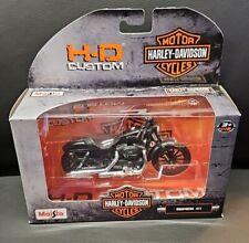 Harley Davidson H-D Custom 2014 Sportster Iron 883 Toy 1:18 Maisto New 2022 picture