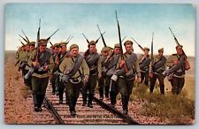 Osborne Postcard Russian Regulars March World War 1 Military Collectible picture